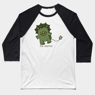 Tea-ceratops Baseball T-Shirt